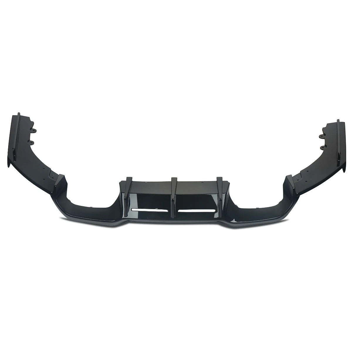 Magickit for BMW M2 F87 GLOSSY BLACK REAR DIFFUSER SPLITTER VALANCE 3PC MTC STYLE 2015+ Bmw M2 Accessories TOOLS