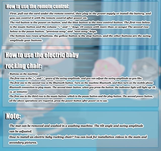 Baby Swing Chair from Birth 2-In-1 Baby Swing Chair Baby Bouncer Chair with Bluetooth and Remote Control, and Has 5 Swing Amplitudes and a 3-Stage Timer Suitable for Babies Aged 0-3 Years Old