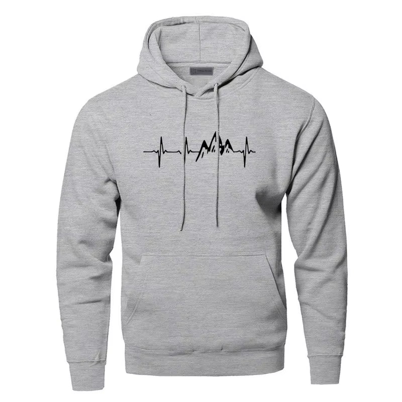 Spring/Fall Men'S and Women'S Hooded Sweatshirts Street Wear Running Sweatshirts Casual Tops Baggy Jumpers